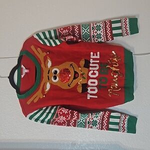 Too Cute to Be Naughty Sweater